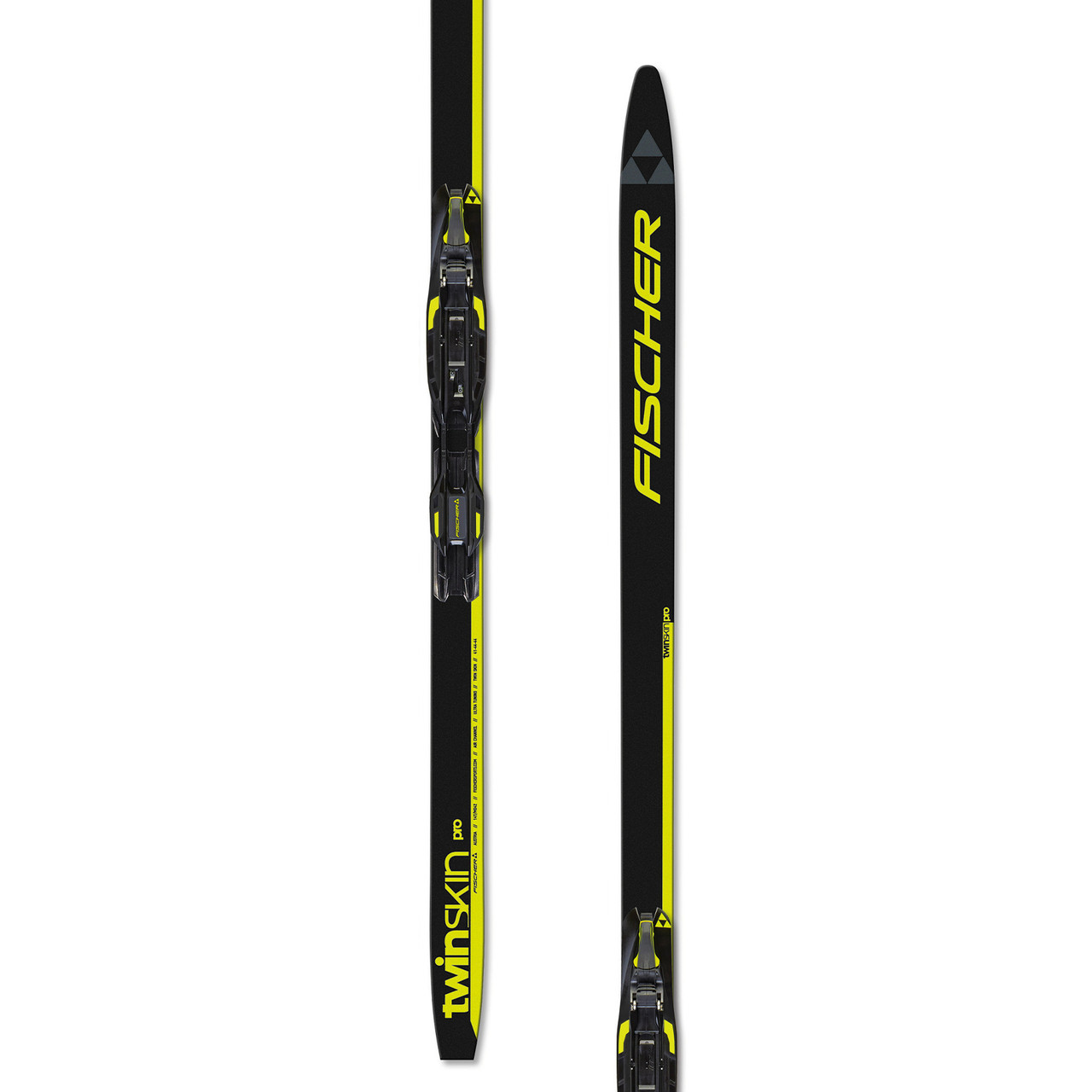 FISCHER Twin Skin Pro Jr Mounted Skis NV60522