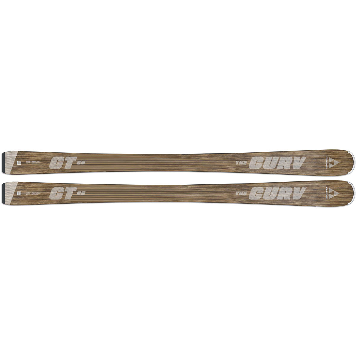 FISCHER The Curv GT 85 Sustain All Mountain Alpine Skis Without