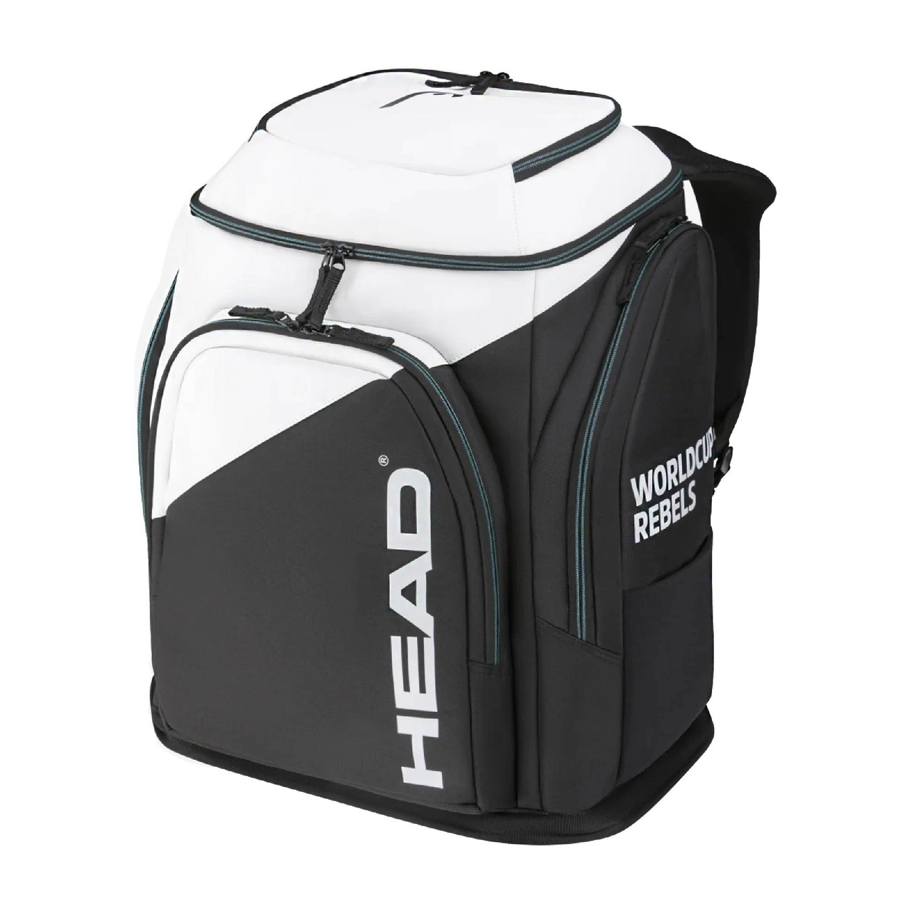 新品 head rebels racing backpack s　383044 HEAD Rebels 70L S White/Black Racing Backpack 383044