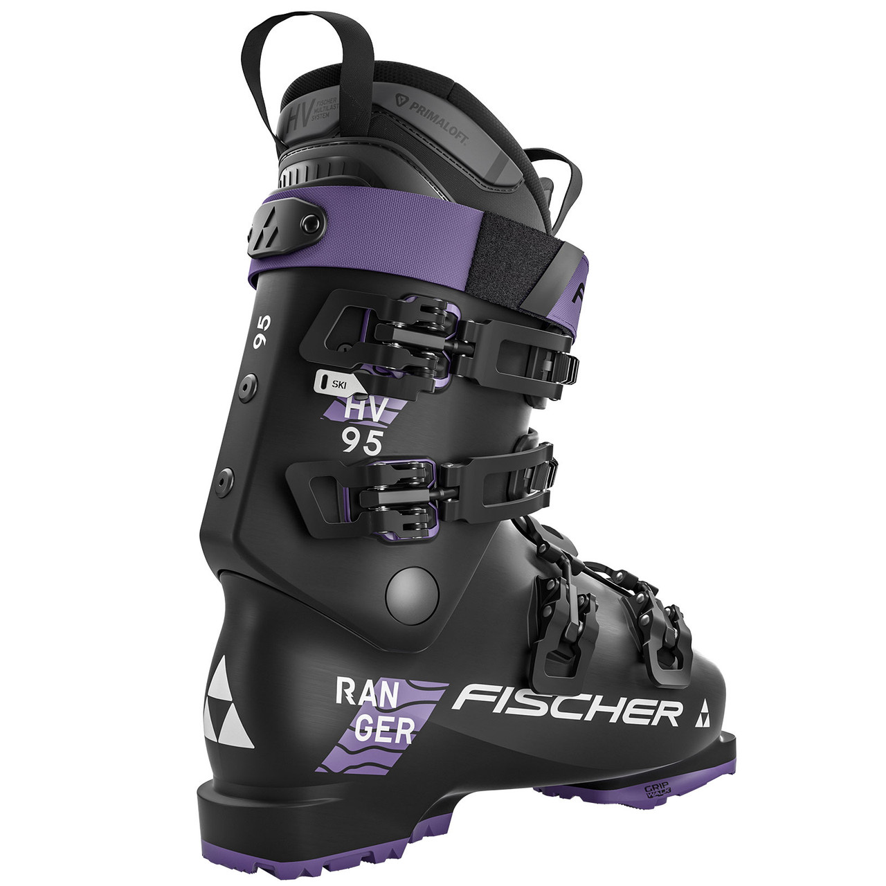 FISCHER Ranger HV 95 Black Alpine Skis Boots U16224