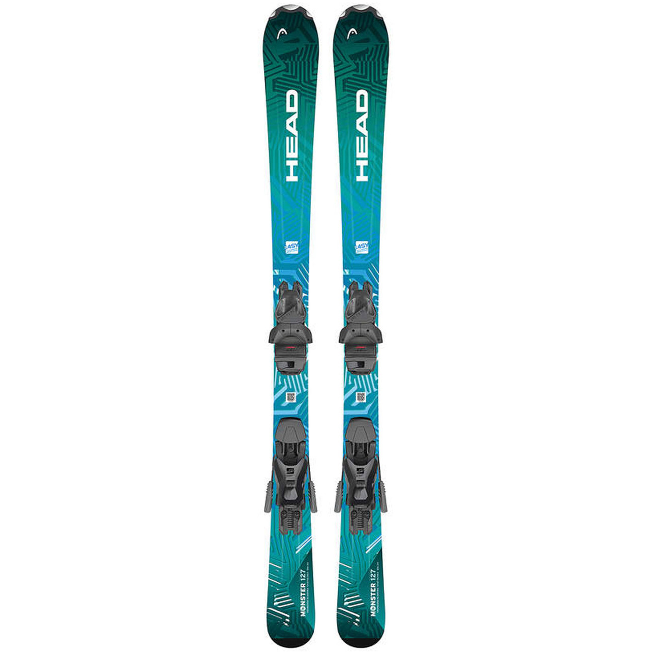 HEAD Monster Easy JRS Skis with Bindings 314484