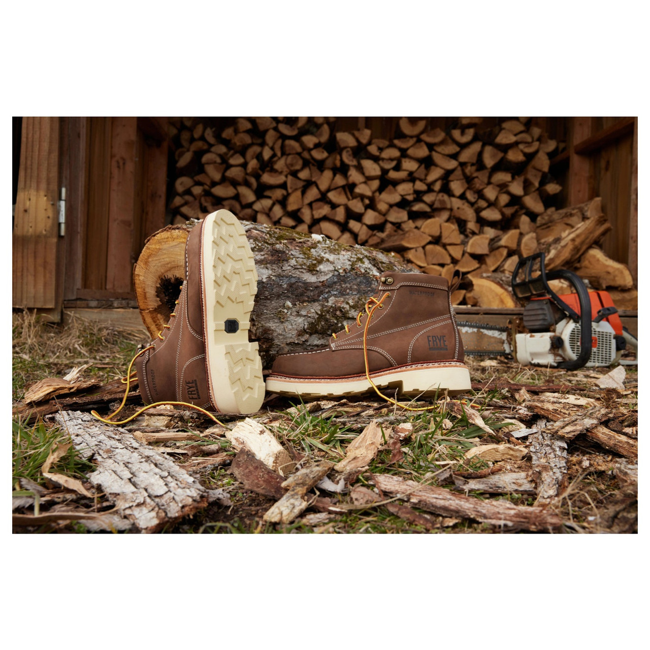 FRYE SUPPLY Safety-Crafted Waterproof Work Boots FR40301