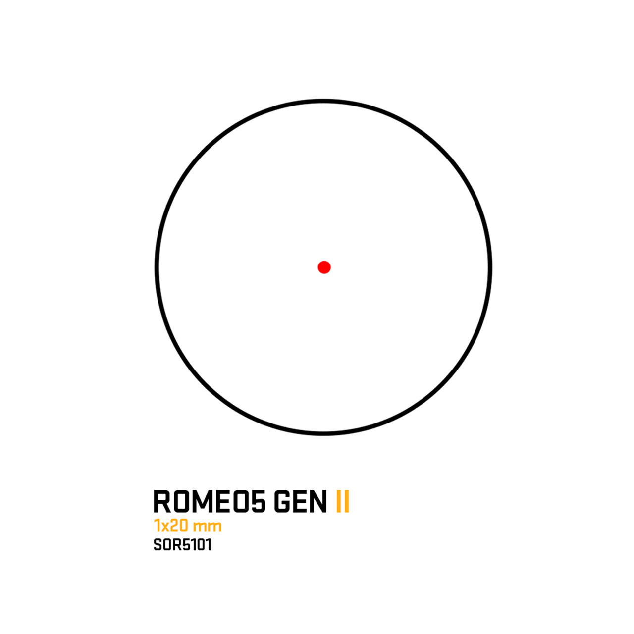 SIG SAUER Romeo5 Gen Ii Compact 1 41 M1913 I-Beam 1X20mm 2 Moa Red