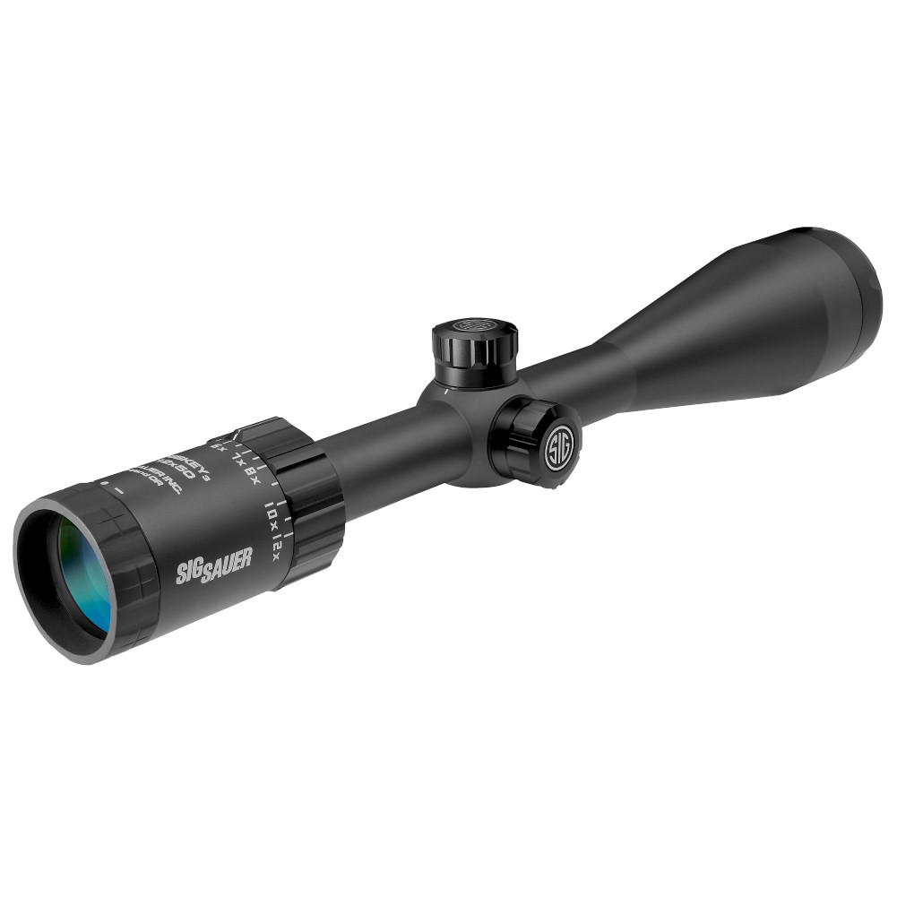 SIG SAUER WHISKEY3 スコープ (4-12X50MM) Sig Sauer Whiskey3 4-12X50mm Rifle Scope