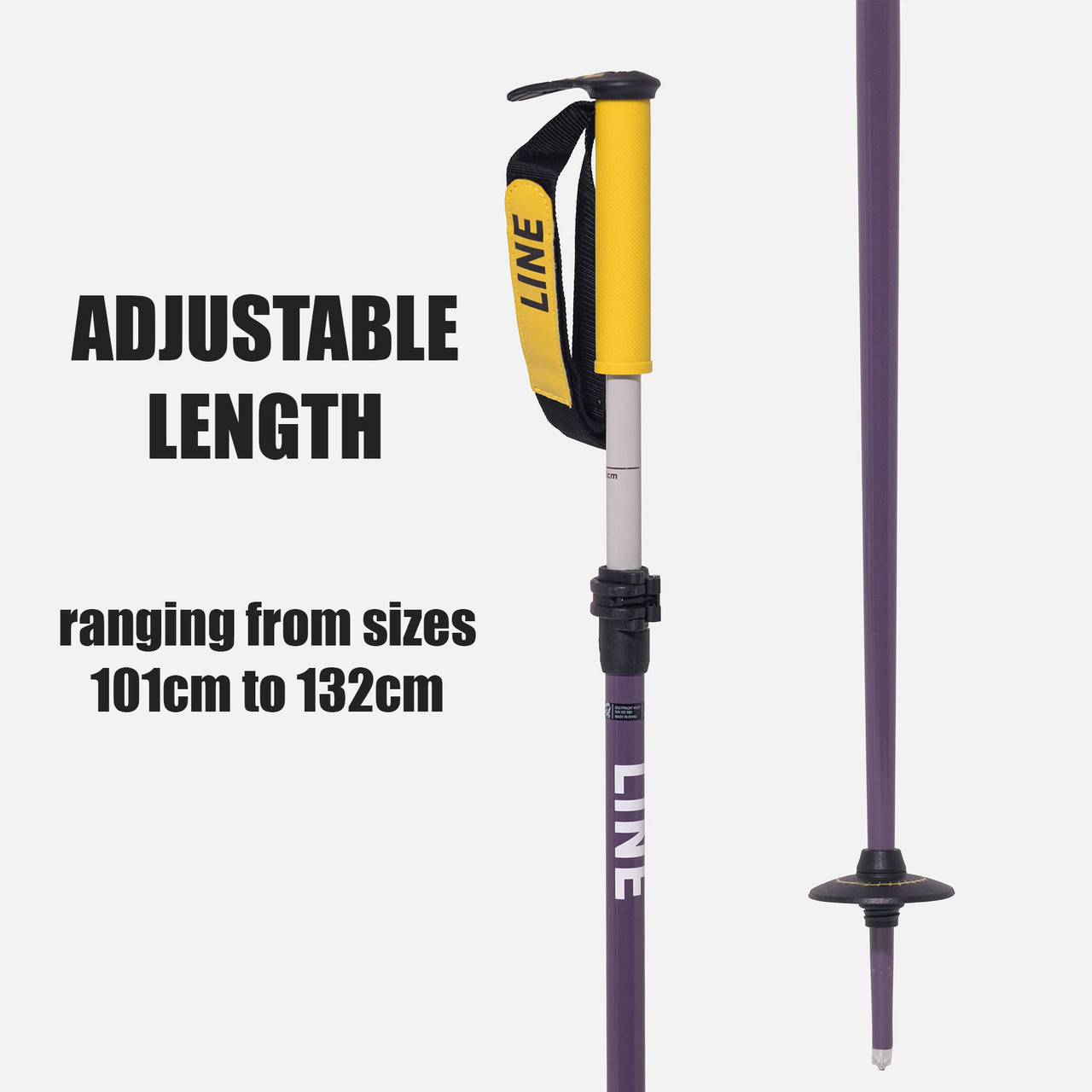 LINE Paintbrush Ski Poles LN251532001