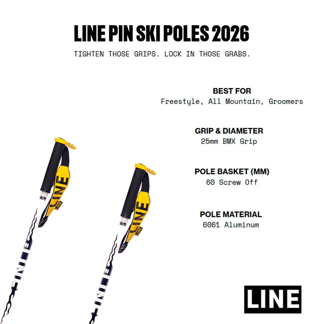 Line Pin Ski Poles - Thumbnail 3