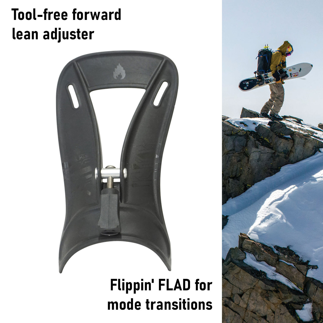 SPARK R&D Asym Rip 'N' Flip ハイバック surge Surge Asym Rip 'N' Flip Highbacks - Spark R&D