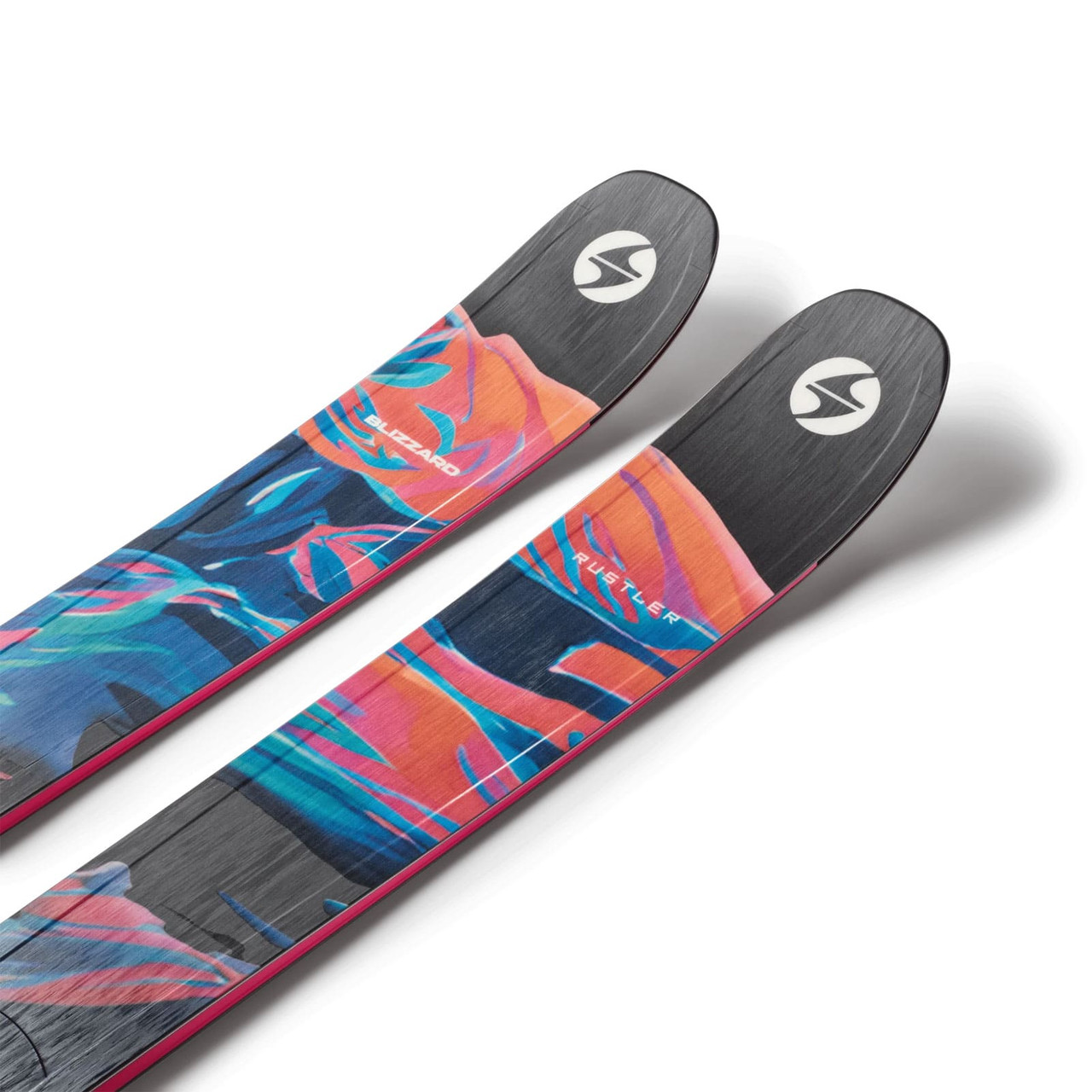 BLIZZARD Rustler 11 Black Orange Skis 8A536000-001