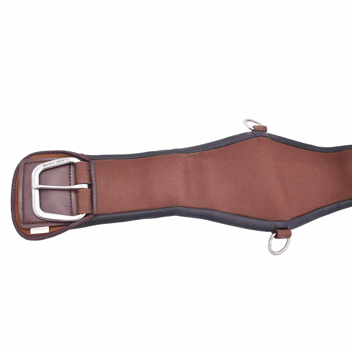 CLASSIC EQUINE Feather Flex Roper Cinch, Color: Brown, Size: 30 ...