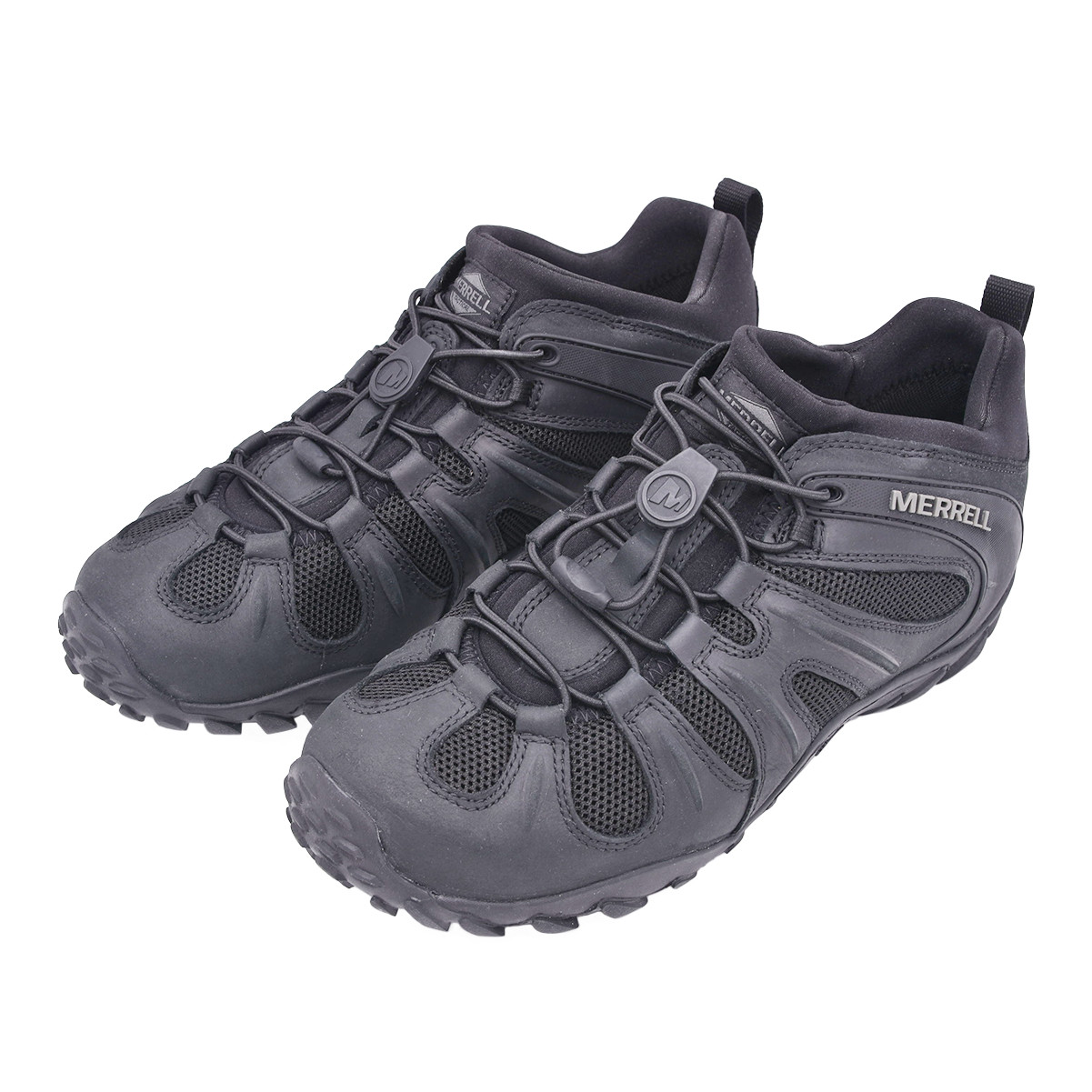 MERRELL Men Cham 8 Stretch Tactical Boot, Color: Black, Size: 8.5 ...