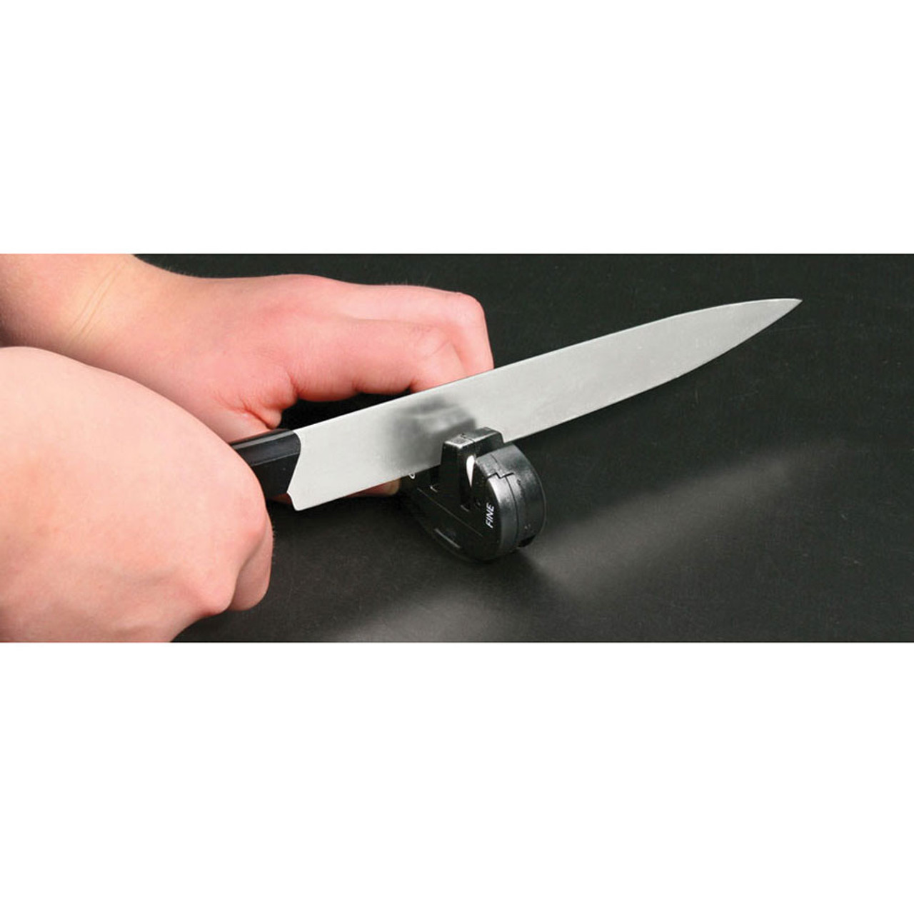 ACCUSHARP 4-in-1 Black Knife and Tool Sharpener 029C