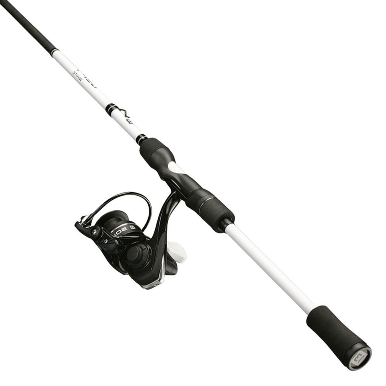 13 FISHING Defy White/Source X Spinning Combo