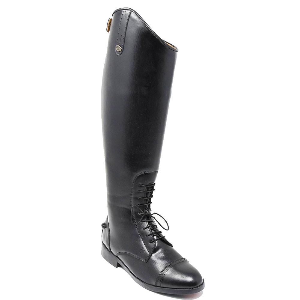 Equistar Child's All-Weather Synthetic Field Riding Boots - Narrow Profile, V-Gusset, Equestrian Boots