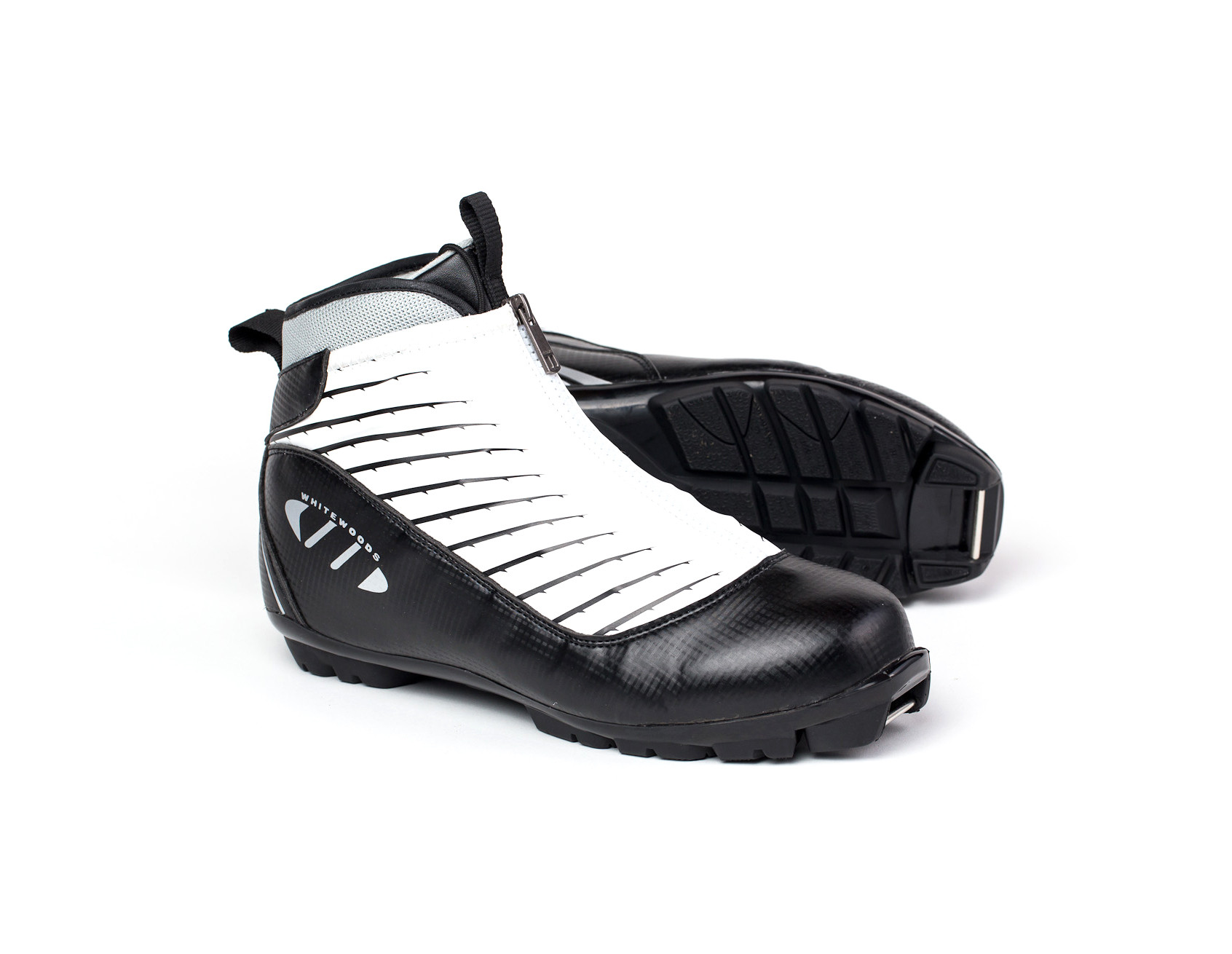 Chaussures De Ski Junior Whitewoods 31 EUR - 75 Mm, Noir, Thinsulate, Occasion