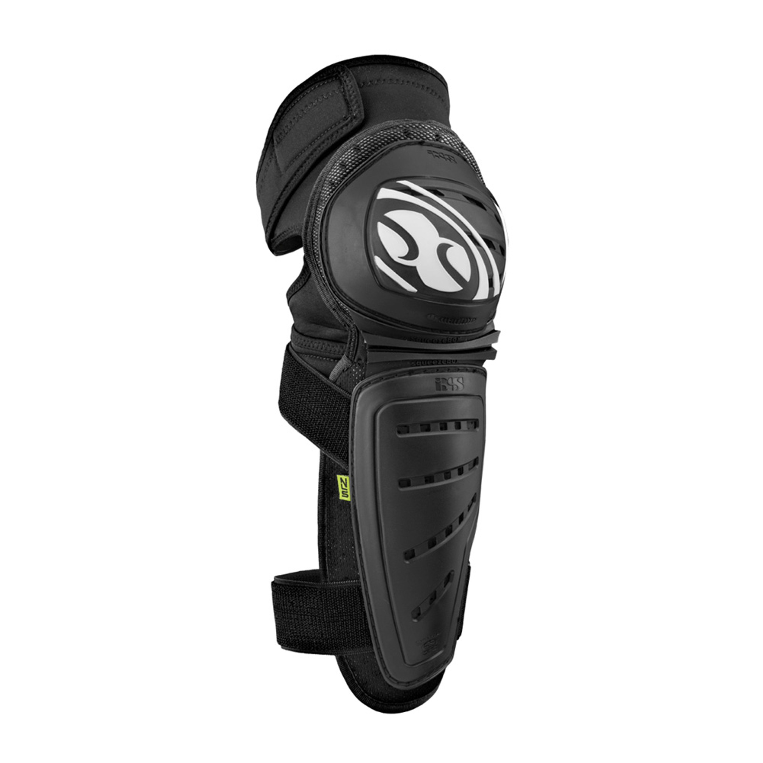 IXS Cleaver Black Knee Shin Guards 4825103500003