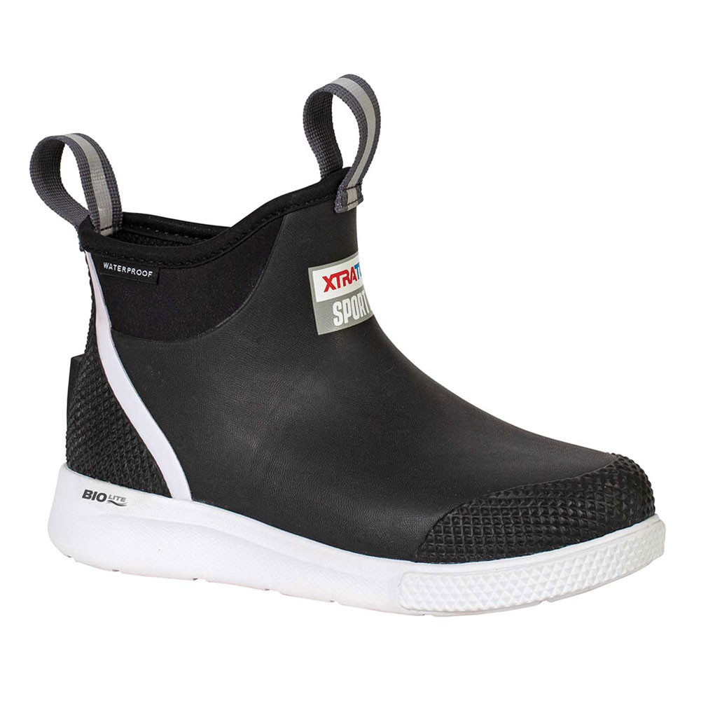 XTRATUF Kid Ankle Black Deck Boots