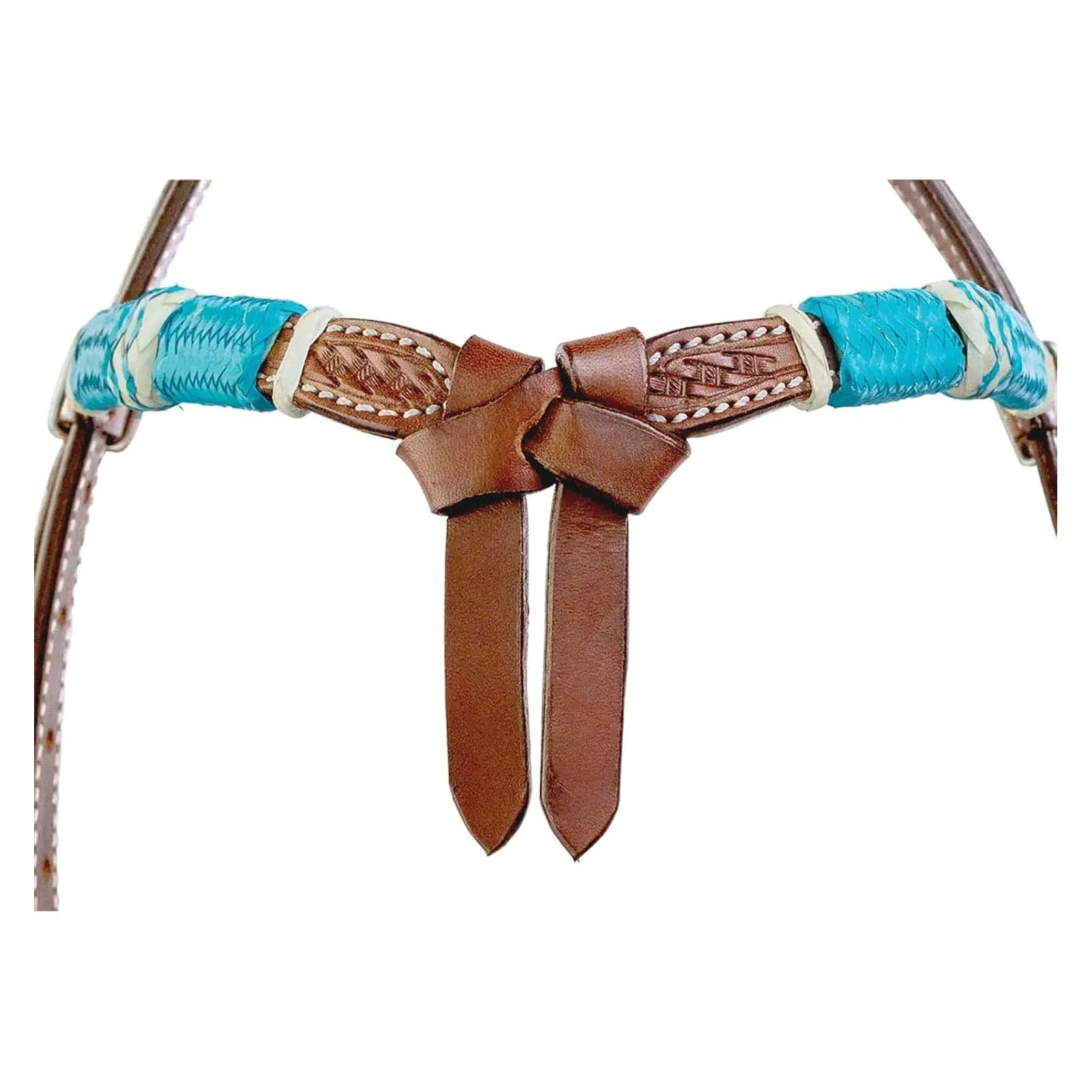 Circle Y Turquoise Roundup Browband Headstall
