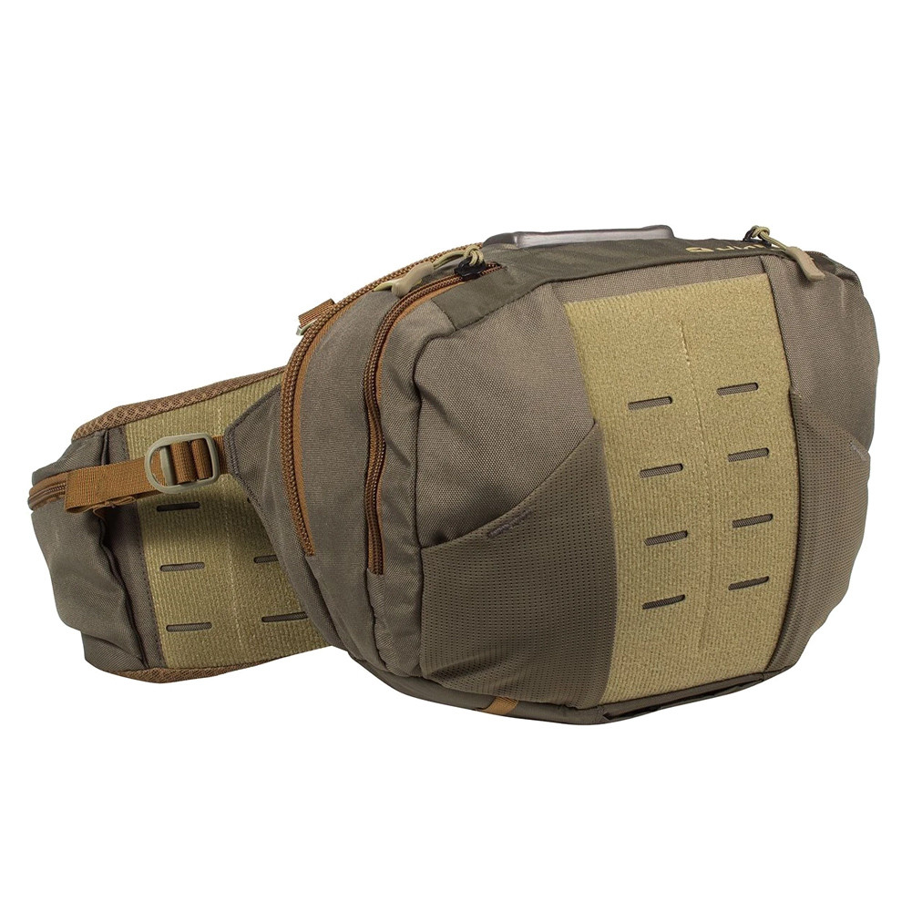 Umpqua Ledges ZS2 500 Gürteltasche Fliegenfischen – Mit Netzschlitz, Olivgrün, Für 4 Fliegenboxen