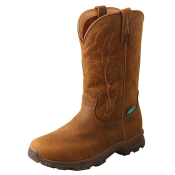 twisted x men's distressed saddle hiker boots