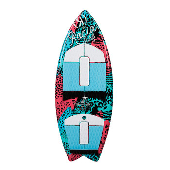 RONIX Girls Super Sonic Space Odyssey Fish 3ft9in Coral / Mint / Black Board (212484)