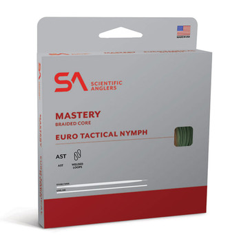 SCIENTIFIC ANGLERS Mastery Euro Tactical Nymph Level Taper Mist Green Fly Line (140805)