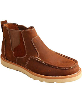 TWISTED X Mens Casual Oiled Saddle Shoe (MCA0013)