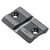 WEAVER #35M 48500 Aluminum Top Mount Bases, Standard 2-Piece Matte Black Base (48500)