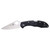 SPYDERCO Delica 4 2.875in Lightweight Black Folding Knife (C11PBK)