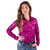 Cowgirl Tuff Company Women's Button-Up Hot Pink Metallic Lightweight Stretch Jersey Pullover (C02-100625-PNK) Cowgirl Tuff Company Women's Button-Up Hot Pink Metallic Lightweight Stretch Jersey Pullover (C02-100625-PNK)