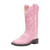 OLD WEST Girls Square Toe Pink Western Boot (VB9120)