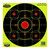 BIRCHWOOD CASEY Dirty Bird 12in Yellow Bull's-Eye Target, 4-Pack (35912)