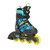 K2 SKATE Boys' Raider Pro Pack Blue Yellow Inline Skates (I230200801)