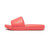 FITFLOP Women's iQushion D-Luxe Rosy Coral Padded Leather Slides (HE4-B09) FITFLOP Women's iQushion D-Luxe Rosy Coral Padded Leather Slides (HE4-B09)