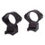 Talley Manufacturing Light Weight Ring/Base Combo, 30mm Med, Black Finish, Alloy, Fits Howa 1500, Weatherby Vanguard 740734