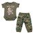 TROOPER Baby Marine "Major Trouble" OD Green/Woodland 2PC Jogger Set (5922) TROOPER Baby Marine "Major Trouble" OD Green/Woodland 2PC Jogger Set (5922)