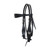 CIRCLE Y Dark Rider Shaped Spider Browband Headstall (1075-12-AB)