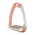 ACAVALLO Arena Aluplus 2.0 Special Edition Antique Rose Stirrup with Swarovski (AC609-SE-OS) ACAVALLO Arena Aluplus 2.0 Special Edition Antique Rose Stirrup with Swarovski (AC609-SE-OS)