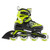 ROLLERBLADE Kid's Phoenix Flash Black/Green Inline Skates (0T101200T83)