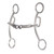 CLASSIC EQUINE Carol Goostree Delight Shank Gag Barrel Bit with Thick Bar Chain (GTDBIT31)
