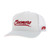 HOOEY Oklahoma 5-Panel Red Sooners White Trucker Cap (7290T-WH)