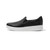 Open Box (Damaged package): FITFLOP Rally Leather Slip-On Skate Sneakers, Color: Black, Size: 9 (FC7-001-070_2)