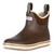 Open Box (Damaged package): XTRATUF Men's Rubber Ankle Deck Boot, Color: Chocolate/Tan, Size: 10 (22734-BRN-100_2)