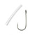 GAMAKATSU Spinner Bait Trailer 1/0 5-Pack Nickel Hooks (210011)