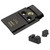 NIGHT FISION Optic Plate + Blacked Out Sights Combo: 509T to Glock Full Size MOS (GLK-OPBS-509T-MOS-ZXZX)