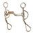 CIRCLE Y Diamond R Argentine Low Port Bit with Copper Inlay Roller (DR403)