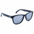 OPTIC NERVE Unisex Fairplay Matte Black Frame with Smoke Lens Silver Mirror Sunglasses (22693)
