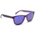 OPTIC NERVE Unisex Fairplay Purple Frame with Polarized Brown Lens Purple Mirror Sunglasses (22768)