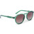 OPTIC NERVE Unisex RiNO Shiny Crystal Green Frame with Polarized Brown Lens Sunglasses (22772)