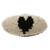 PROFESSIONAL'S CHOICE Tail Tamer Wood Series Small Goat Hair Brush (W500)