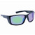 OPTIC NERVE Unisex Staunton Matte Black Frame with HYDROGLARE Polarized Brown Lens Green Mirror Sunglasses (22875)